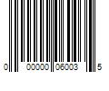 Barcode Image for UPC code 000000060035