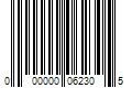 Barcode Image for UPC code 000000062305