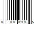 Barcode Image for UPC code 000000063395