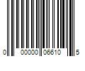 Barcode Image for UPC code 000000066105