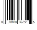 Barcode Image for UPC code 000000067225