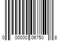 Barcode Image for UPC code 000000067508