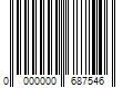 Barcode Image for UPC code 0000000687546