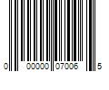 Barcode Image for UPC code 000000070065