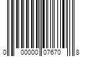 Barcode Image for UPC code 000000076708