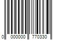 Barcode Image for UPC code 0000000770330