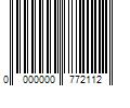 Barcode Image for UPC code 0000000772112