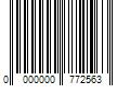 Barcode Image for UPC code 0000000772563