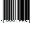 Barcode Image for UPC code 0000000772754