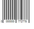 Barcode Image for UPC code 0000000772778