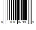 Barcode Image for UPC code 000000077439