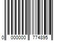 Barcode Image for UPC code 0000000774895