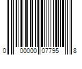 Barcode Image for UPC code 000000077958