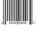 Barcode Image for UPC code 000000080064