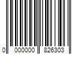 Barcode Image for UPC code 0000000826303