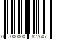 Barcode Image for UPC code 0000000827607