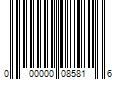 Barcode Image for UPC code 000000085816