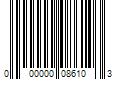 Barcode Image for UPC code 000000086103