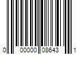 Barcode Image for UPC code 000000086431