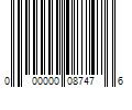 Barcode Image for UPC code 000000087476