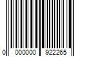 Barcode Image for UPC code 0000000922265