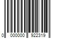 Barcode Image for UPC code 0000000922319