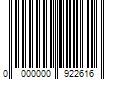 Barcode Image for UPC code 0000000922616