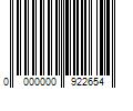 Barcode Image for UPC code 0000000922654