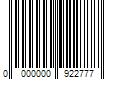 Barcode Image for UPC code 0000000922777