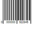 Barcode Image for UPC code 0000000922845