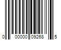 Barcode Image for UPC code 000000092685