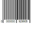 Barcode Image for UPC code 0000000929905