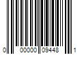 Barcode Image for UPC code 000000094481