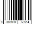 Barcode Image for UPC code 0000000950954