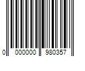 Barcode Image for UPC code 0000000980357