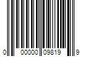 Barcode Image for UPC code 000000098199