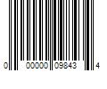 Barcode Image for UPC code 000000098434