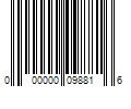 Barcode Image for UPC code 000000098816