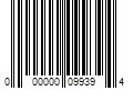 Barcode Image for UPC code 000000099394