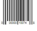 Barcode Image for UPC code 000000100748