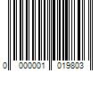 Barcode Image for UPC code 0000001019803