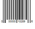 Barcode Image for UPC code 000000102896