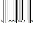 Barcode Image for UPC code 000000104135