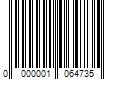 Barcode Image for UPC code 0000001064735