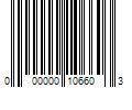 Barcode Image for UPC code 000000106603