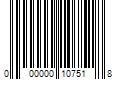 Barcode Image for UPC code 000000107518