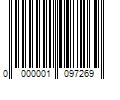 Barcode Image for UPC code 0000001097269