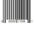 Barcode Image for UPC code 000000110051