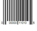 Barcode Image for UPC code 000000110105