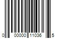 Barcode Image for UPC code 000000110365